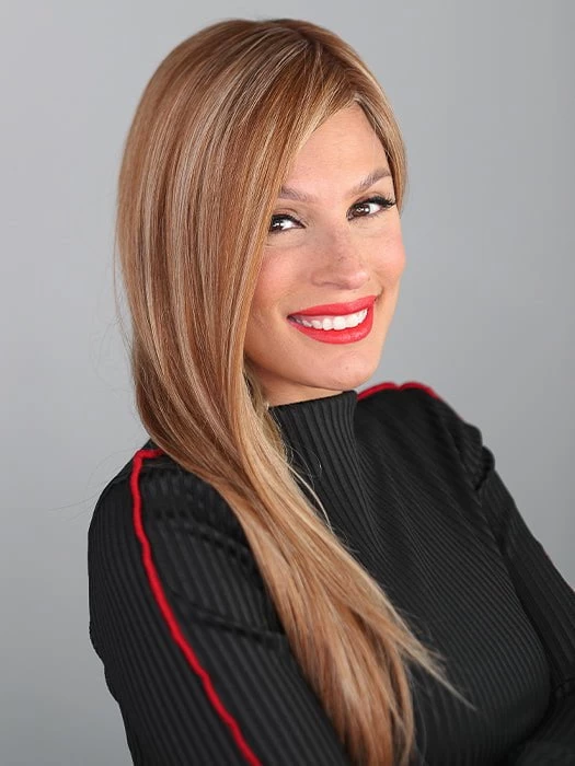 Top Billing 16" | Human Hair Lace Front Topper (Mono Top) - Image 3