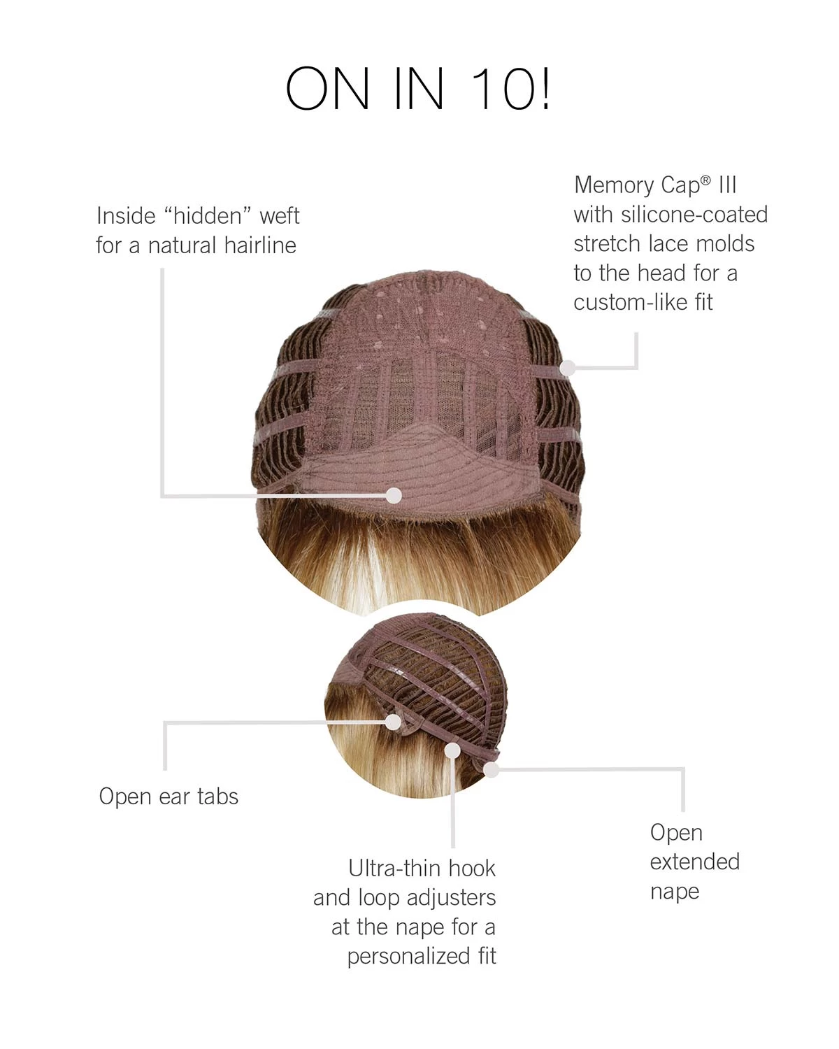 On In 10 | Synthetic Wig By Raquel Welch - Image 5