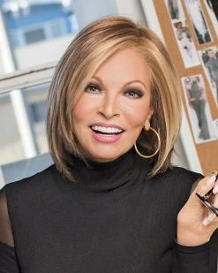 Play It Straight | Lace Front & Monofilament Part Synthetic Wig By Raquel Welch