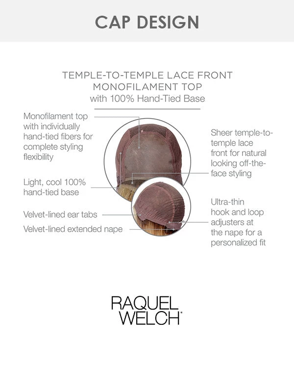 Mesmerized | Lace Front & Monofilament Synthetic Wig By Raquel Welch - Image 6