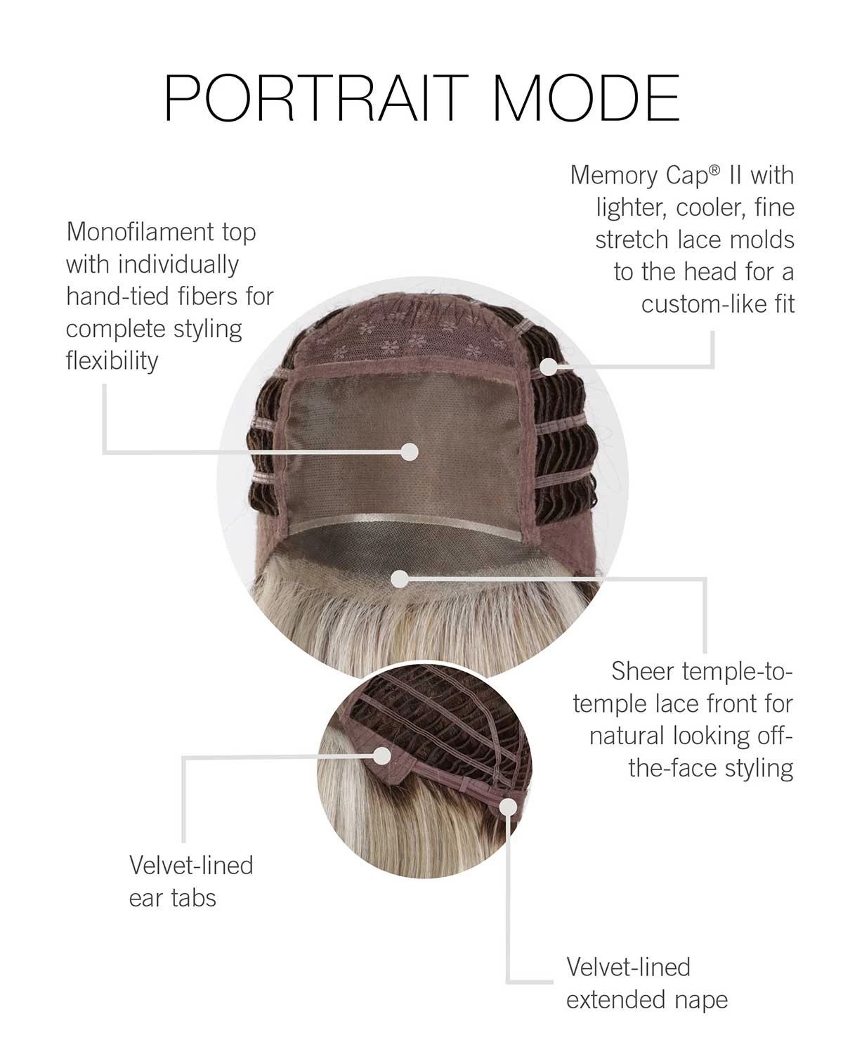 Portrait Mode | Lace Front & Monofilament Synthetic Wig By Raquel Welch - Image 6