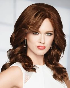 Knockout-Petite/Average | Monofilament Human Hair Wig By Raquel Welch