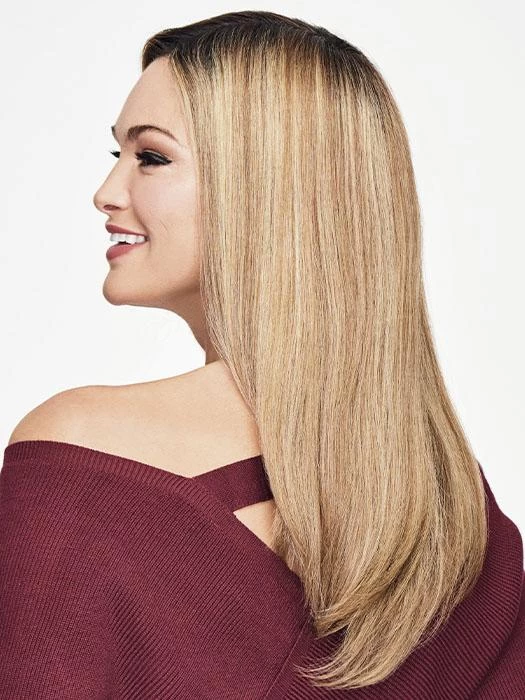 Go All Out 16" | HF Synthetic Hair Topper (Mono Top) - Image 4