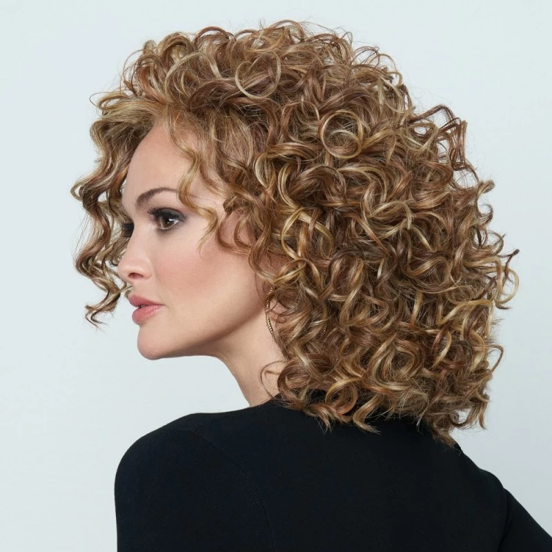 Click Click Flash Curly Heat Friendly Synthetic Wig By Raquel Welch - Image 3