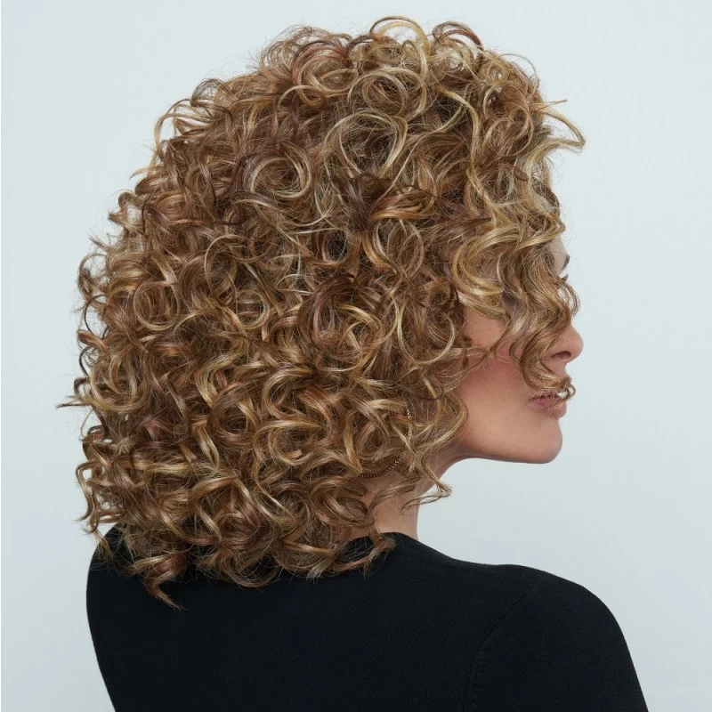Click Click Flash Curly Heat Friendly Synthetic Wig By Raquel Welch - Image 5