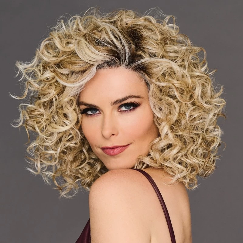 Click Click Flash Curly Heat Friendly Synthetic Wig By Raquel Welch - Image 6